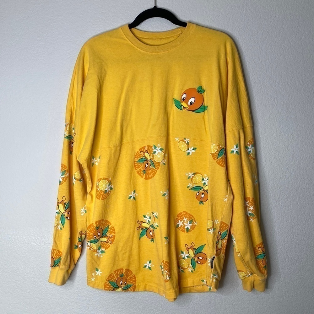Disney spirit Jersey Florida orange bird long sleeve shirt large